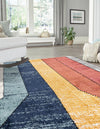 Marrakech Mosaic Collection Area Rug -  Agadir Rectangle Multi  lifestyle 3