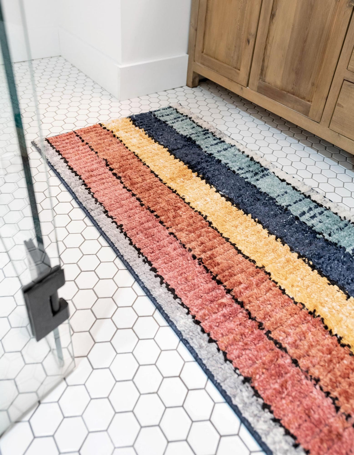 Marrakech Mosaic Collection Area Rug -  Agadir Runner Multi  lifestyle 26
