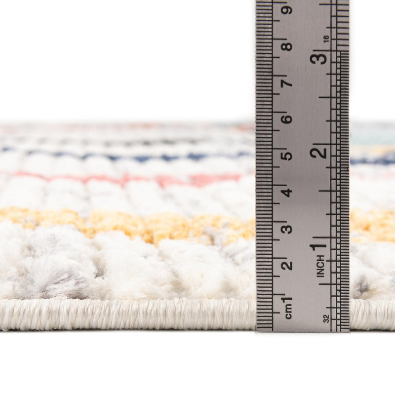 Marrakech Mosaic Collection Area Rug -  Essaouira Rectangle Ivory  lifestyle 8