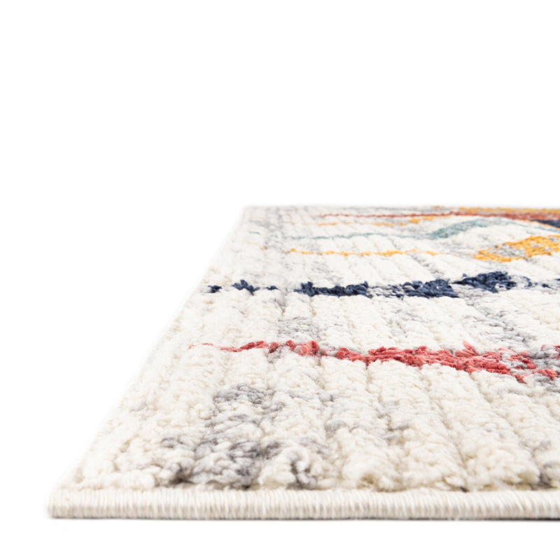 Marrakech Mosaic Collection Area Rug -  Essaouira Rectangle Ivory  lifestyle 12