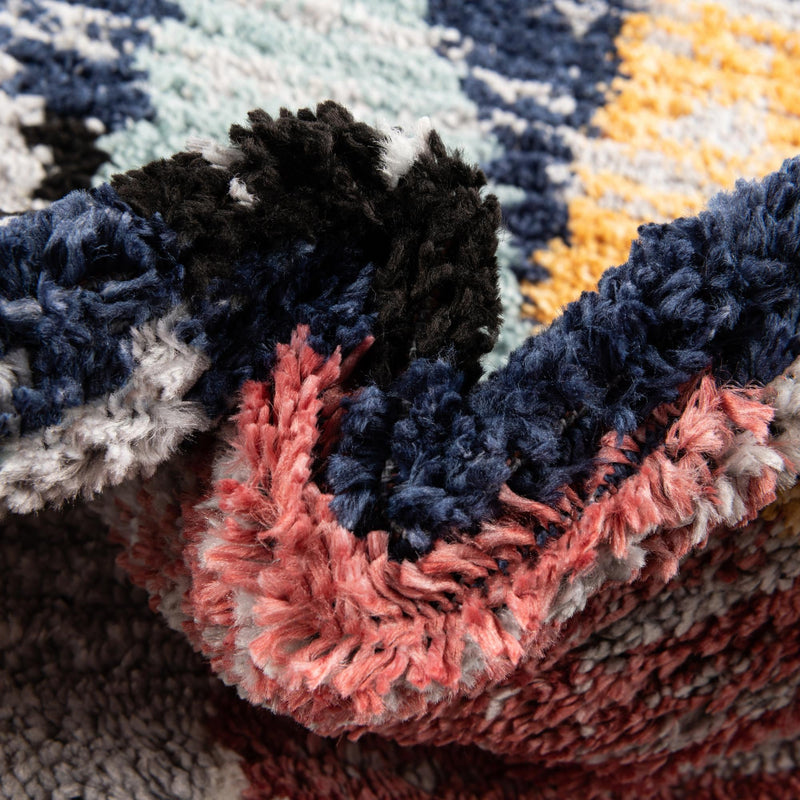 Marrakech Mosaic Collection Area Rug -  Essaouira Rectangle Blue  lifestyle 13