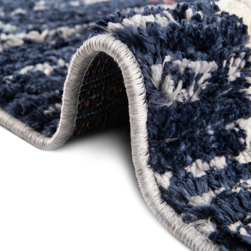 Marrakech Mosaic Collection Area Rug -  Essaouira Rectangle Blue  lifestyle 17