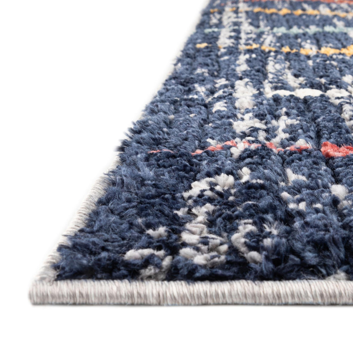 Marrakech Mosaic Collection Area Rug -  Essaouira Octagon Blue  lifestyle 62