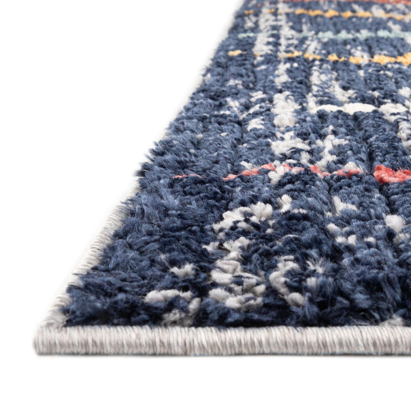 Marrakech Mosaic Collection Area Rug -  Essaouira Octagon Blue  lifestyle 62
