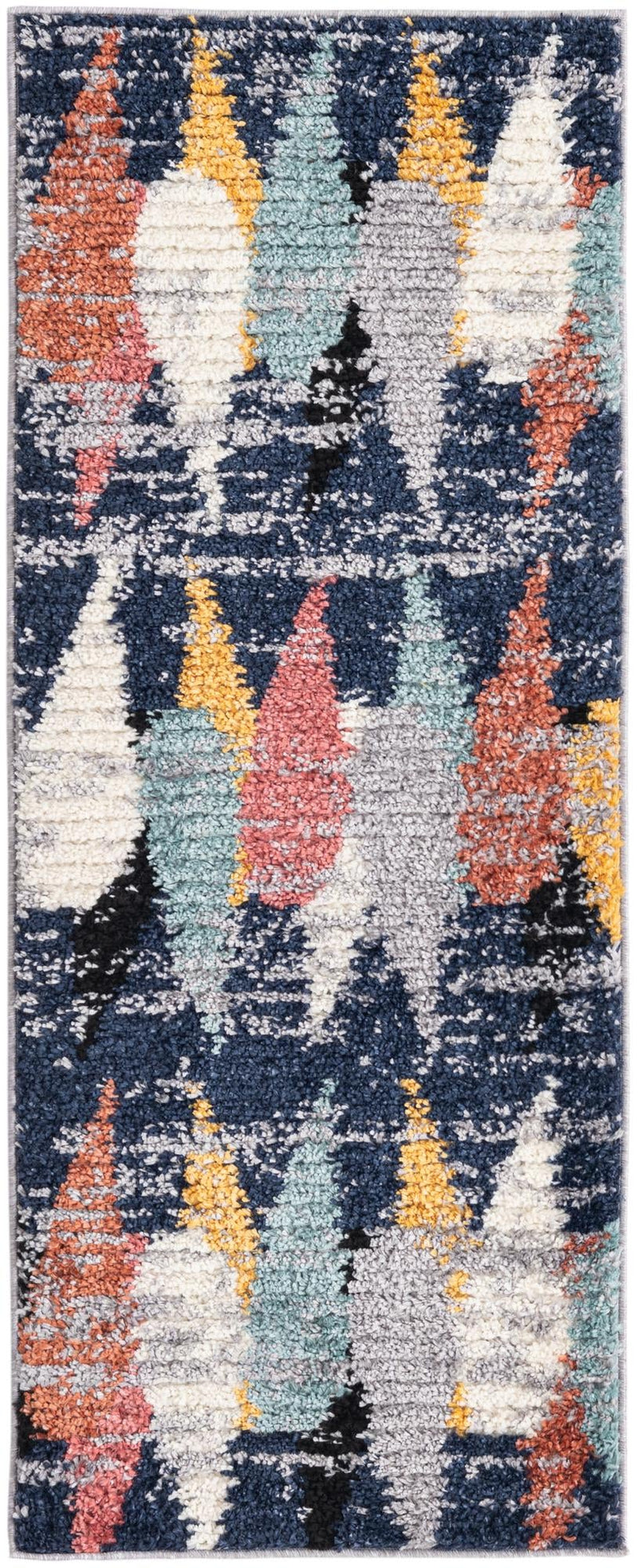 Marrakech Mosaic Collection Area Rug -  Essaouira Runner Blue  lifestyle 33