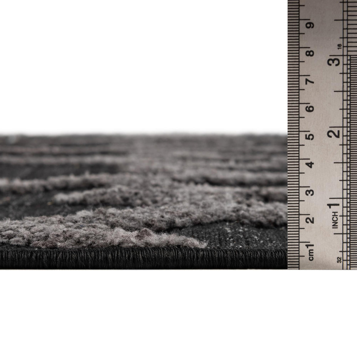 Terrace Collection Area Rug -  Pavilion Rectangle Graphite Gray  lifestyle 48
