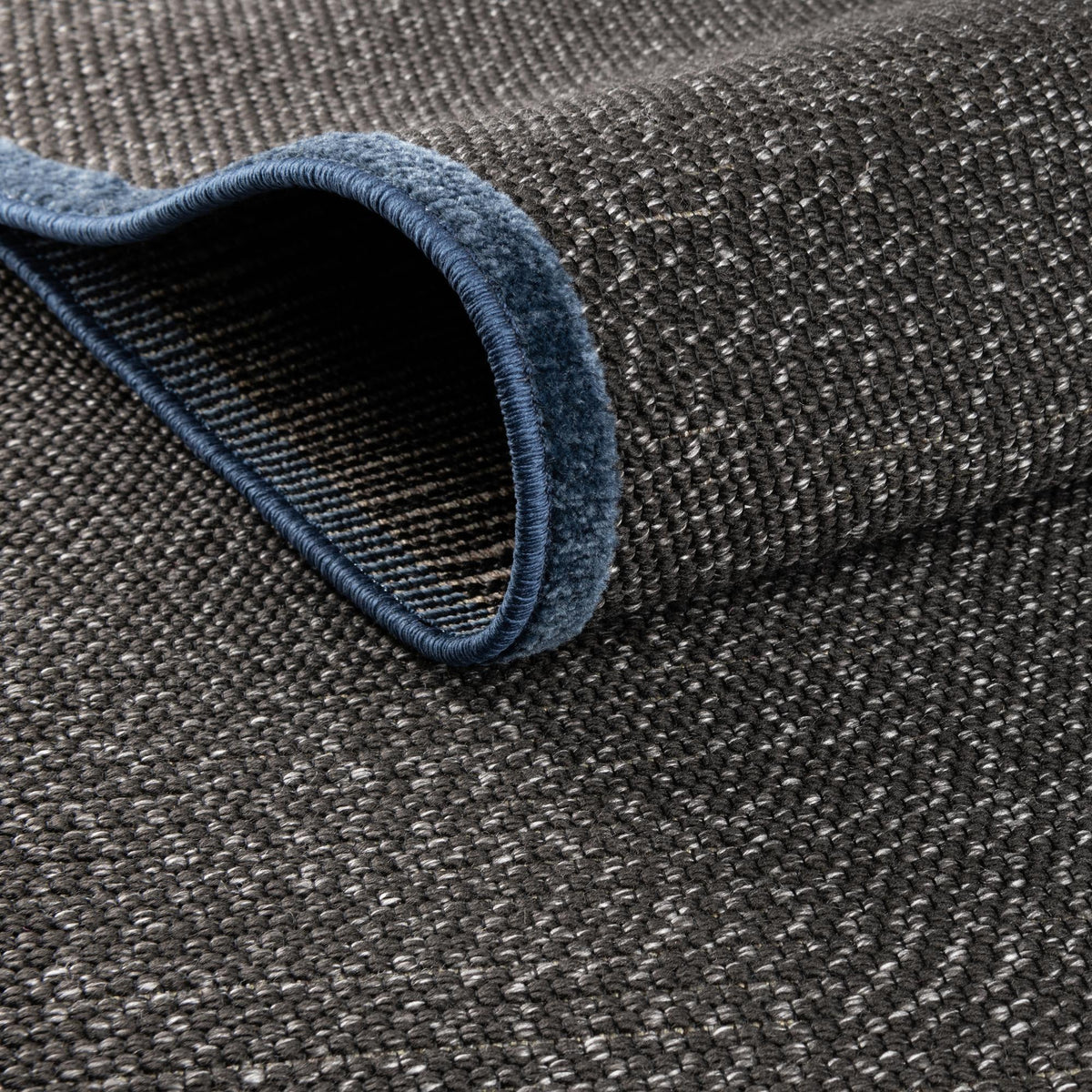 Terrace Collection Area Rug -  Pavilion Rectangle Graphite Gray  lifestyle 36