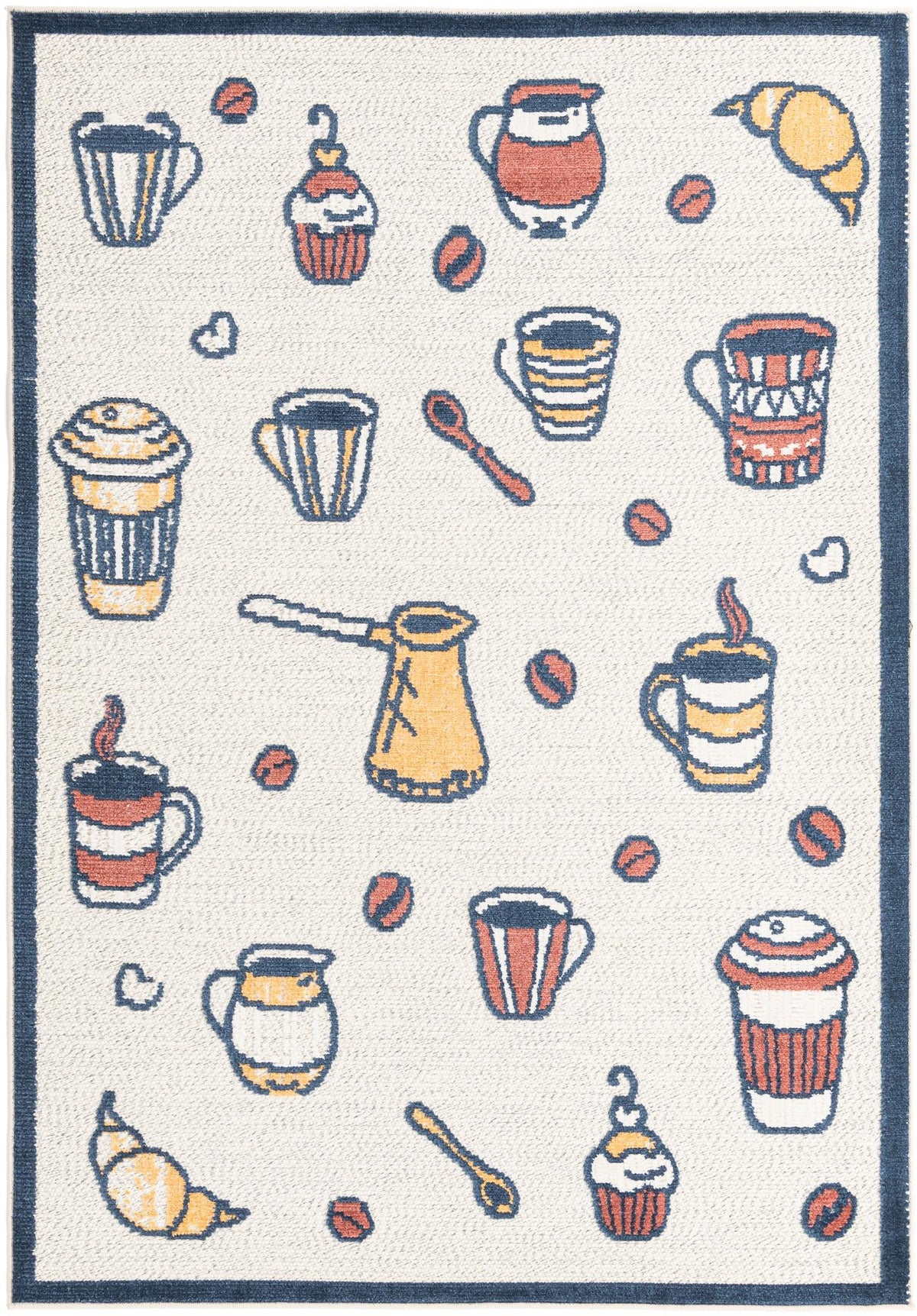 Terrace Collection Area Rug -  Pavilion Rectangle Ivory  lifestyle 3