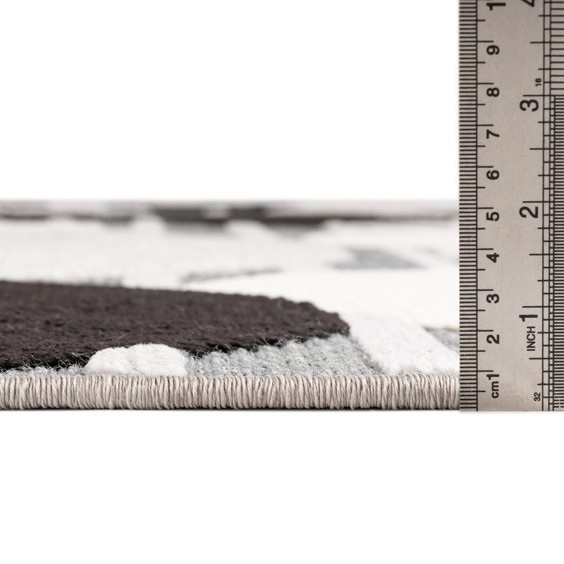 Terrace Collection Area Rug -  Pavilion (Light Gray) Rectangle Light Gray  lifestyle 2