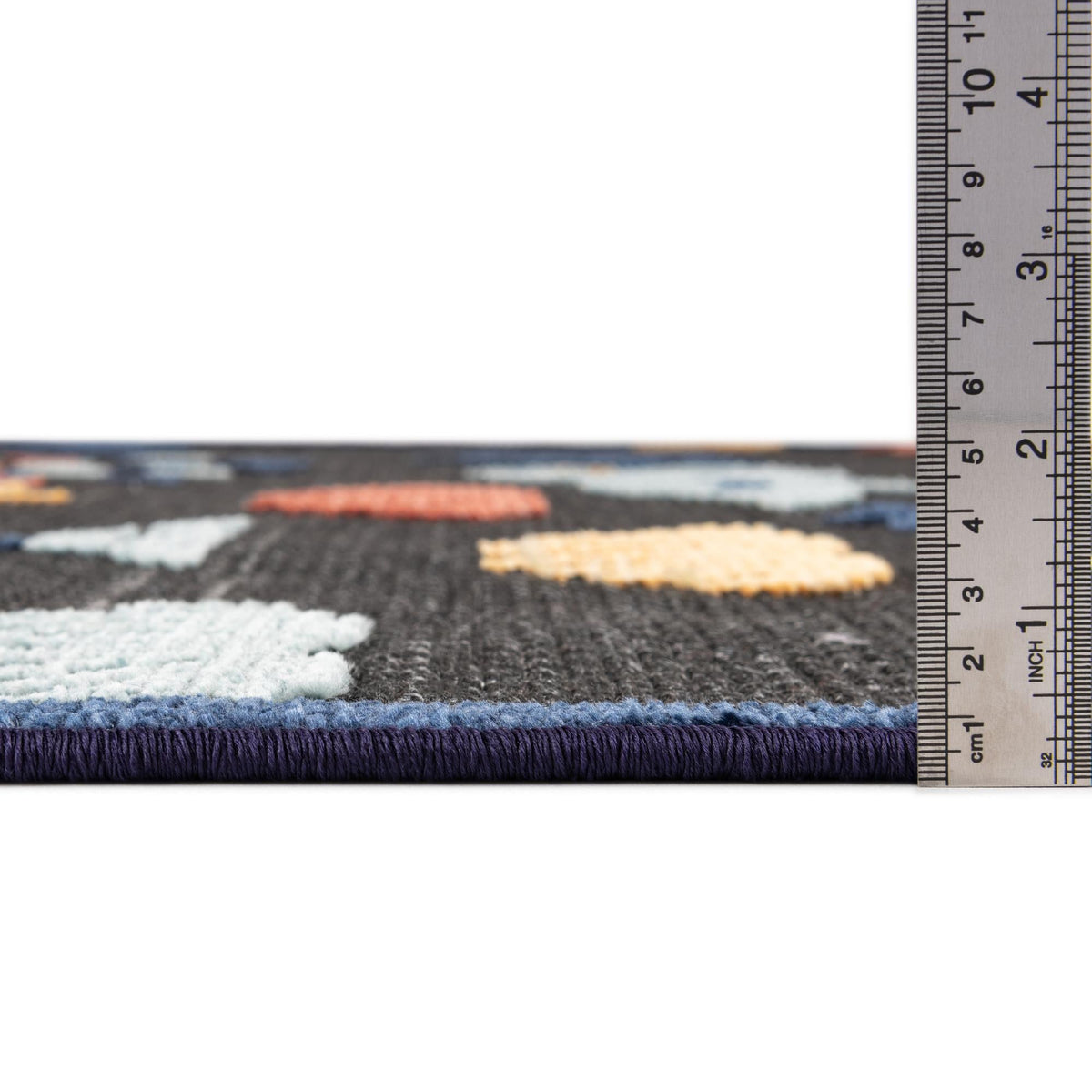 Terrace Collection Area Rug -  Pavilion Rectangle Gray  lifestyle 45