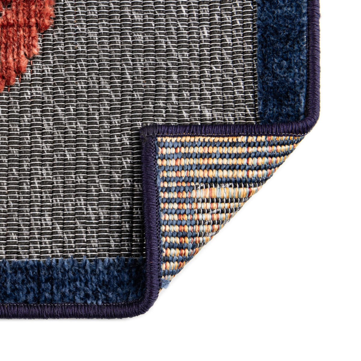 Terrace Collection Area Rug -  Pavilion Rectangle Gray  lifestyle 81