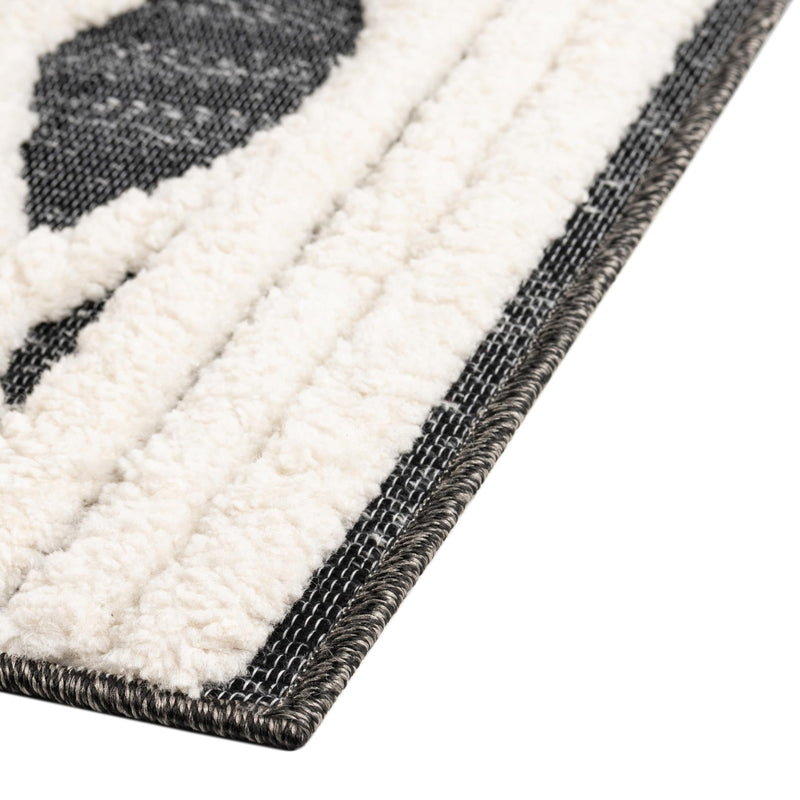 Terrace Collection Area Rug -  Pavilion (Graphite Gray) Rectangle Graphite Gray  lifestyle 4