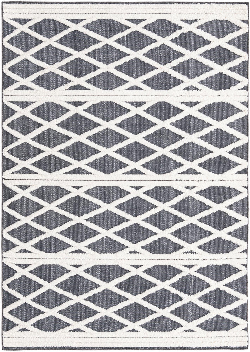 Terrace Collection Area Rug -  Pavilion (Graphite Gray) Rectangle Graphite Gray Main