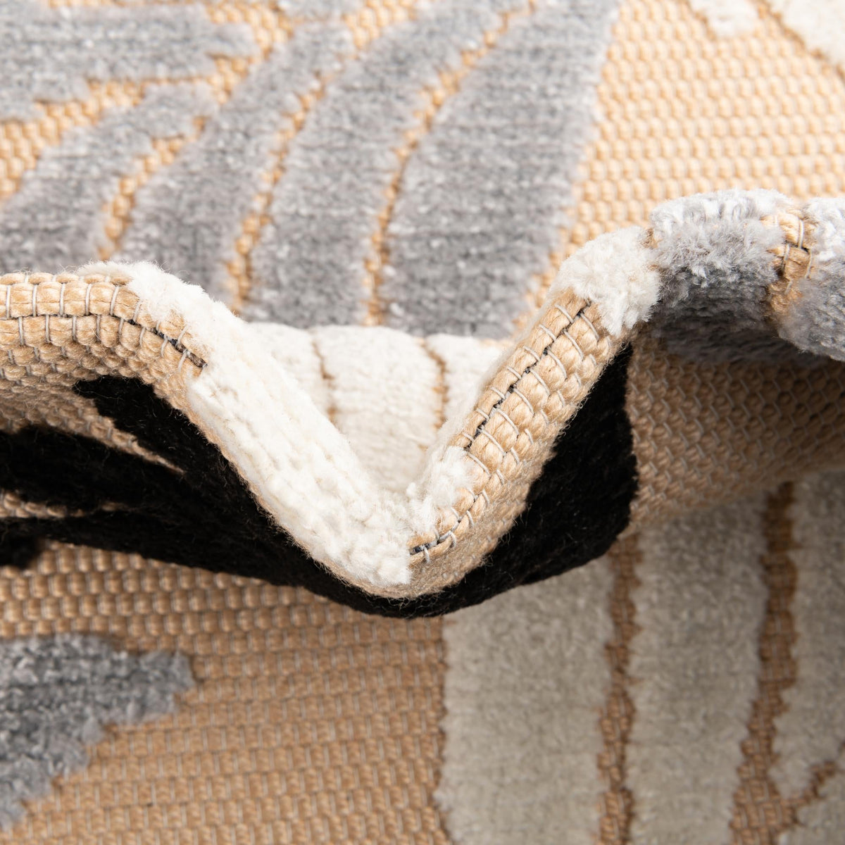 Terrace Collection Area Rug -  Pavilion Rectangle Tan  lifestyle 73