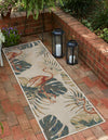 Coastal Terrace Collection Area Rug - Seabreeze Runner Ivory  lifestyle 35