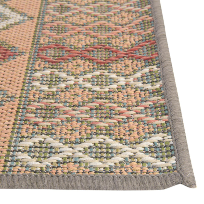 Coastal Terrace Collection Area Rug -  Pelican Rectangle Multi  lifestyle 11