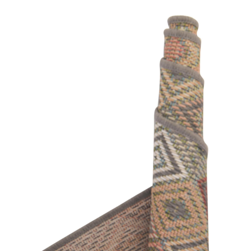 Coastal Terrace Collection Area Rug -  Pelican Round Multi  lifestyle 53