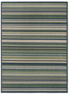 Coastal Terrace Collection Area Rug -  Nautical Rectangle Blue  lifestyle 2