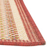 Coastal Terrace Collection Area Rug -  Nautical Rectangle Burgundy  lifestyle 19