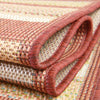 Coastal Terrace Collection Area Rug -  Nautical Rectangle Burgundy  lifestyle 37