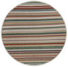 Coastal Terrace Collection Area Rug -  Nautical Round Multi  lifestyle 78