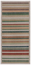 Coastal Terrace Collection Area Rug -  Nautical Runner Multi  lifestyle 79