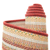 Coastal Terrace Collection Area Rug -  Seashell Runner Burgundy  lifestyle 109