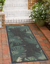Coastal Terrace Collection Area Rug -  Anchor Runner Navy Blue  lifestyle 36