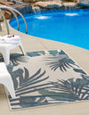 Coastal Terrace Collection Area Rug -  Anchor Rectangle Ivory  lifestyle 2