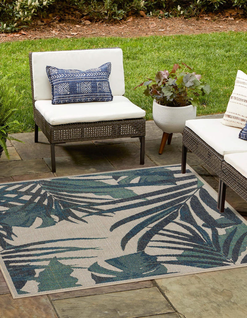 Coastal Terrace Collection Area Rug -  Anchor Square Ivory  lifestyle 18