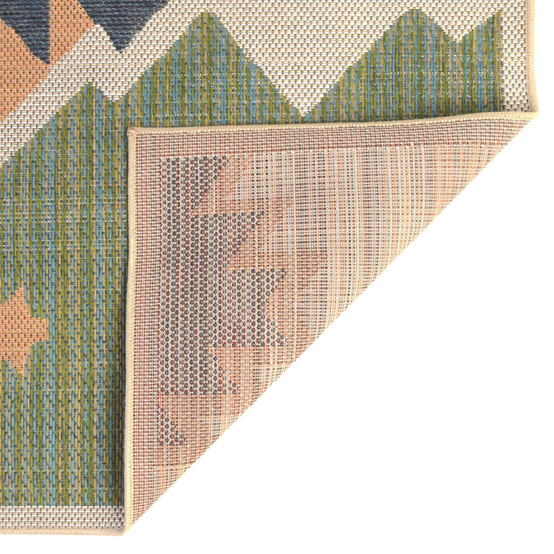 Coastal Terrace Collection Area Rug -  Oceanview Rectangle Green  lifestyle 15