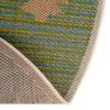 Coastal Terrace Collection Area Rug -  Oceanview Round Green  lifestyle 64