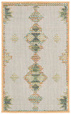 Coastal Terrace Collection Area Rug -  Oceanview Rectangle Ivory  lifestyle 2