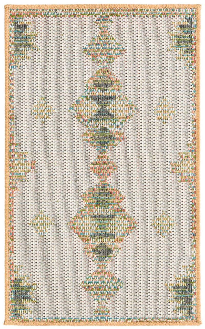 Coastal Terrace Collection Area Rug -  Oceanview Rectangle Ivory  lifestyle 2