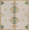 Coastal Terrace Collection Area Rug -  Oceanview Square Ivory  lifestyle 29