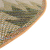 Coastal Terrace Collection Area Rug -  Oceanview Round Ivory  lifestyle 60
