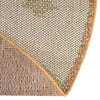 Coastal Terrace Collection Area Rug -  Oceanview Round Ivory  lifestyle 72
