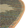 Coastal Terrace Collection Area Rug -  Oceanview Round Multi  lifestyle 62