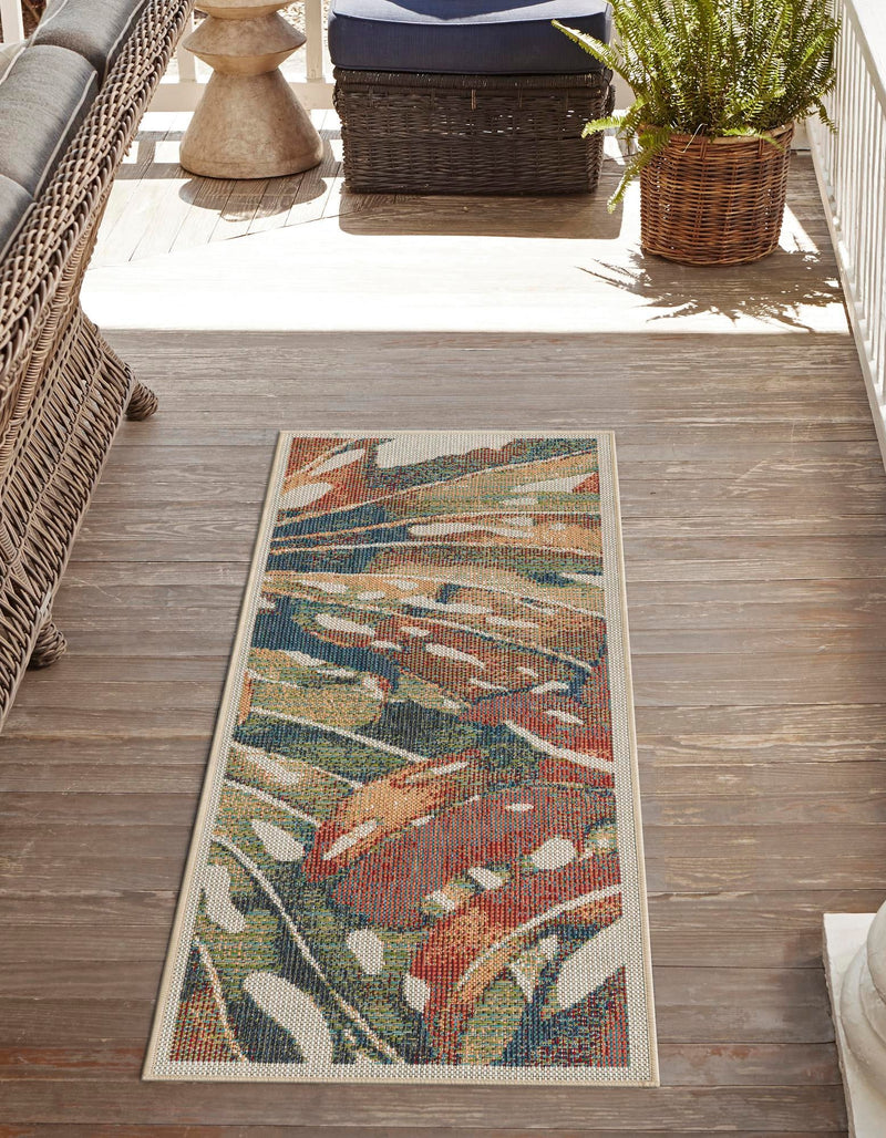Coastal Terrace Collection Area Rug -  Wavecrest Runner Multi  lifestyle 21