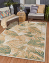 Coastal Terrace Collection Area Rug -  Driftwood Rectangle Ivory  lifestyle 4