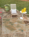 Coastal Terrace Collection Area Rug -  Driftwood Square Ivory  lifestyle 32
