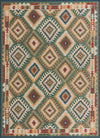Coastal Terrace Collection Area Rug -  Sandbar Rectangle Green  lifestyle 3