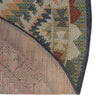 Coastal Terrace Collection Area Rug -  Sandbar Round Green  lifestyle 46
