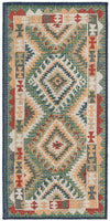 Coastal Terrace Collection Area Rug -  Sandbar Runner Green  lifestyle 30