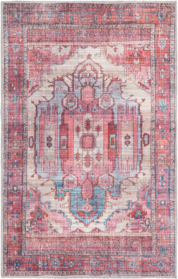 Zahara Oasis Collection Area Rug - Sahara Rectangle Beige Main