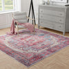 Zahara Oasis Collection Area Rug - Sahara Square Beige  lifestyle 198