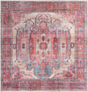 Zahara Oasis Collection Area Rug - Sahara Square Beige  lifestyle 65