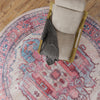 Zahara Oasis Collection Area Rug - Sahara Round Beige  lifestyle 214