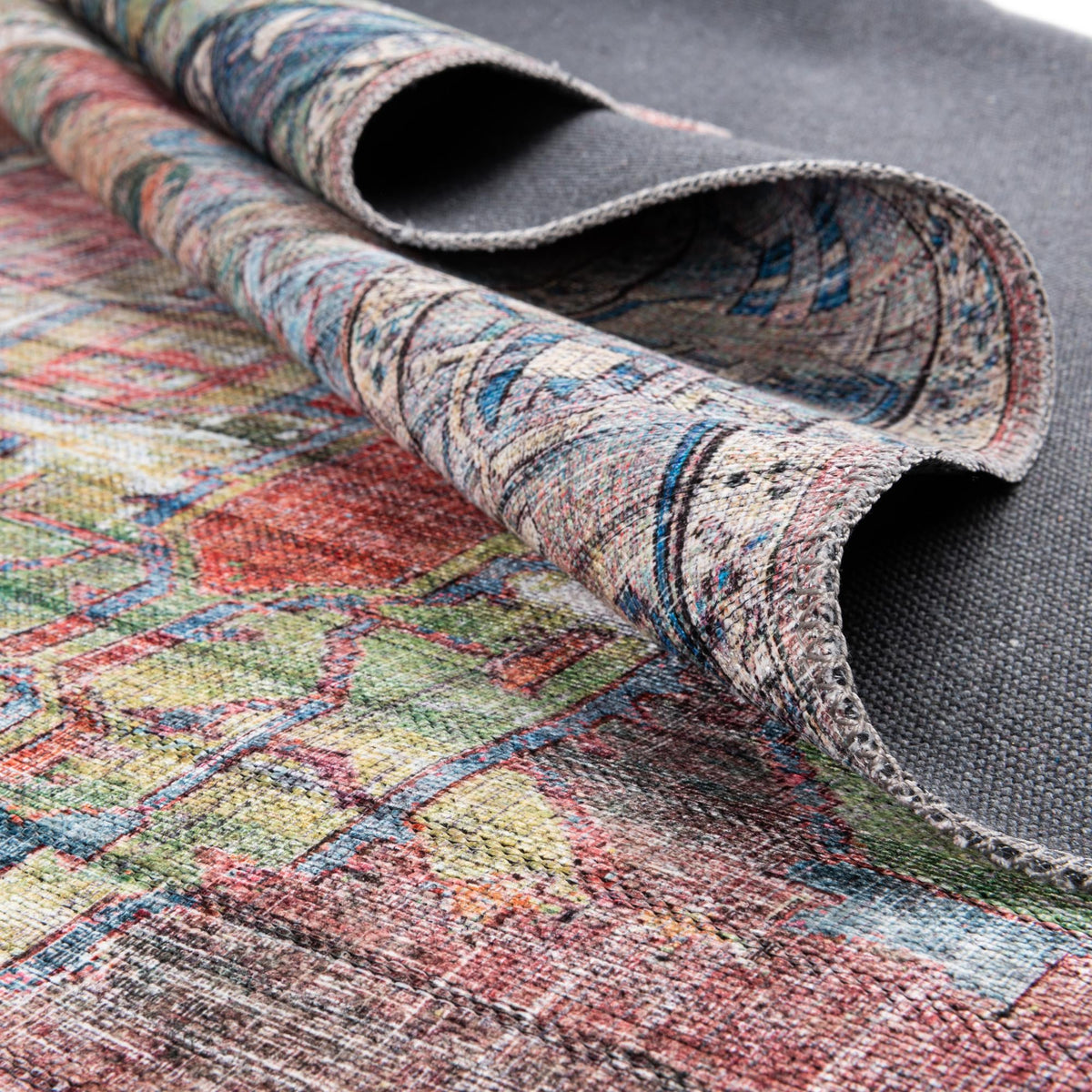 Zahara Oasis Collection Area Rug - Sahara Rectangle Multi  lifestyle 40