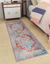 Zahara Oasis Collection Area Rug - Sahara Runner Multi  lifestyle 76